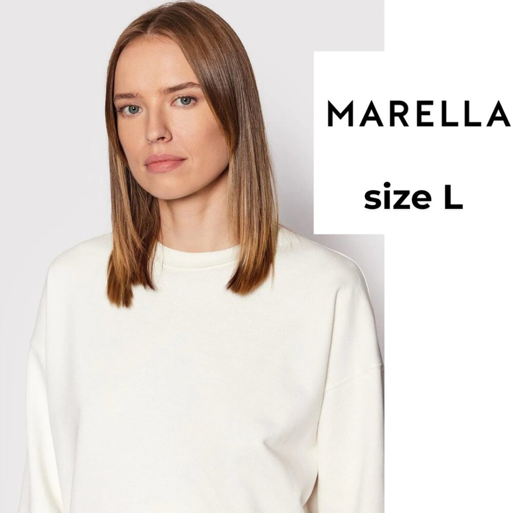 MARELLA SPORT Cream Women's Sweatshirt